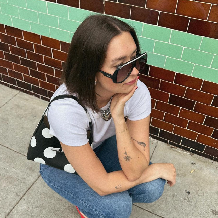 How to Style the a Silver Heart Necklace: Featuring Our Fav, Kelsey Kotzur