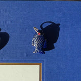 Lapis Fish Charm