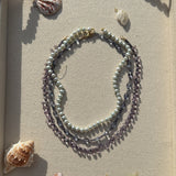 LIMITED EDITION- Pastel Mint Pearl Strand Necklace