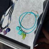 Green Quartz Small Fish Charm