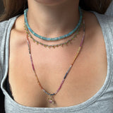 MULTI SAPPHIRE NECKLACE