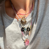 Black Onyx Bubble Charm