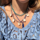 Rainbow Puka Shell Necklace