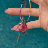 MULTI SAPPHIRE NECKLACE