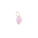 Pink Quartz Puka Gemstone Shell Charm