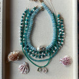 GREEN ONYX LAYERING NECKLACE