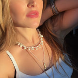 NUCLEUS PEARL BEACH NECKLACE