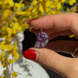 Amethyst Nautilus Shell Charm