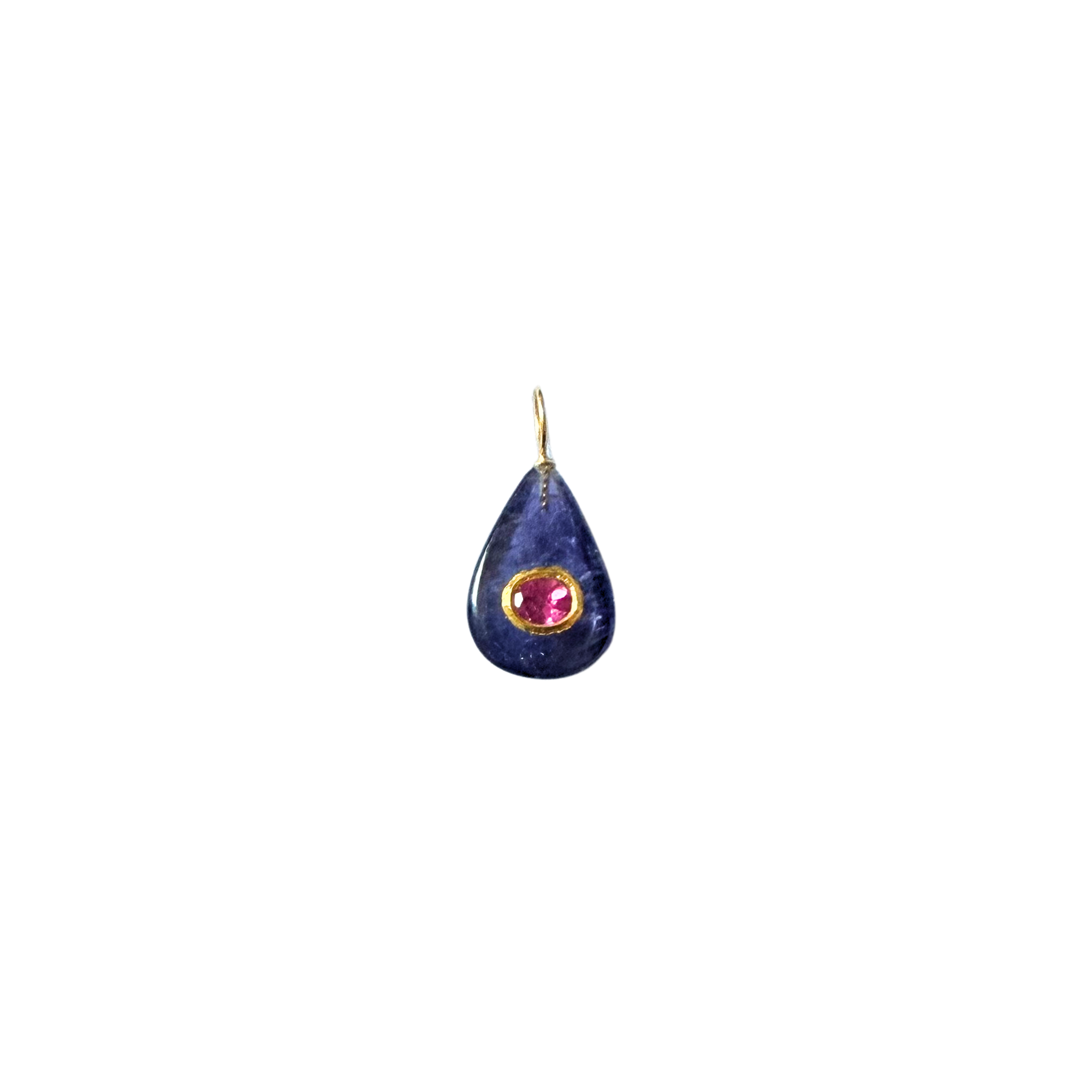 24k HAND CARVED CHARM