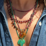 LUXE AMBER TRIO CHARM SET