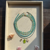 LUXE APATITE AND OPAL NECKLACE