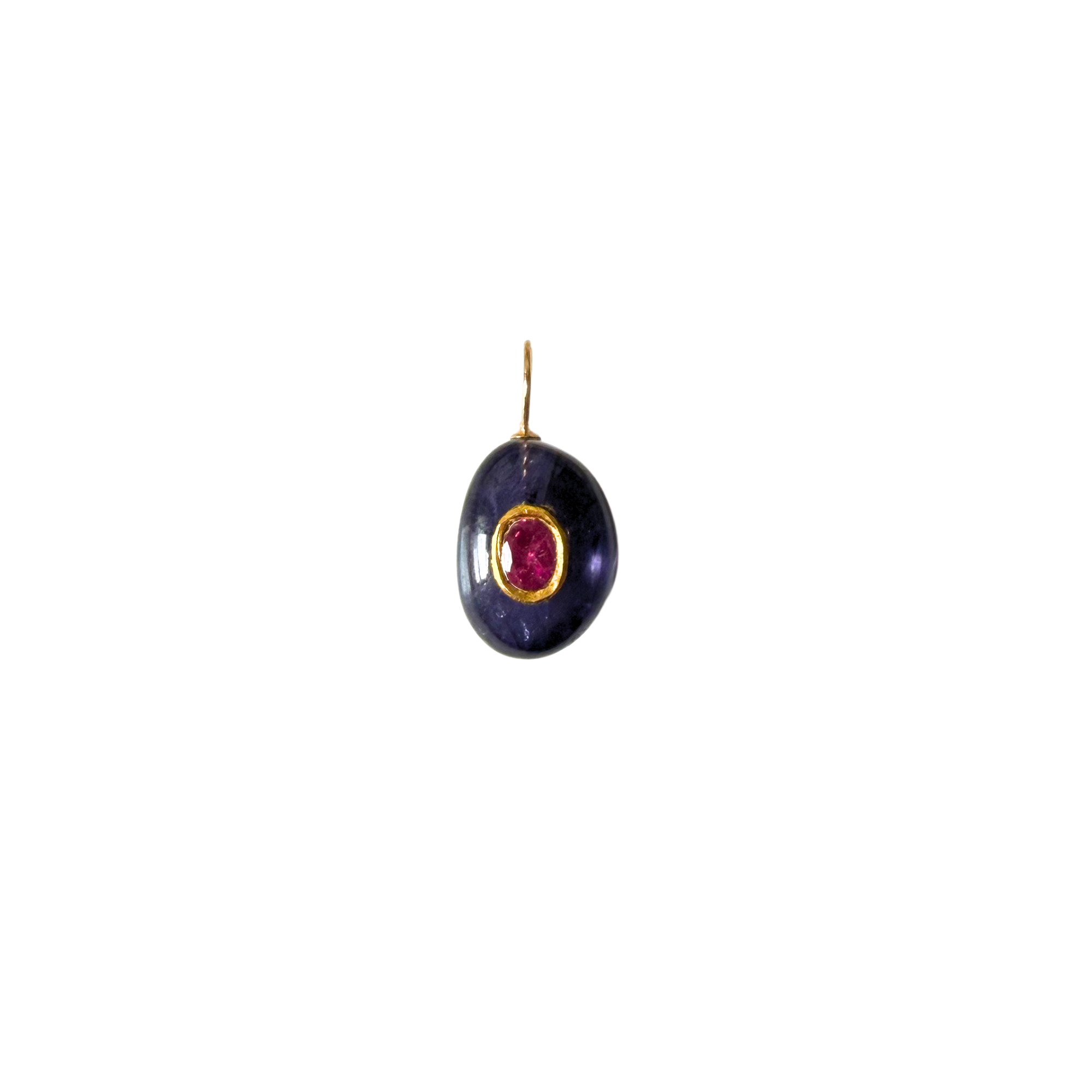 24k HAND CARVED CHARM