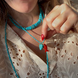 Red Coral Small Fish Charm