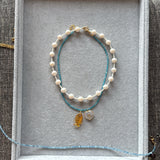 TINY 2MM NECKLACE IN APATITE