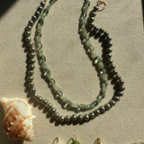 ELLE SEAFOAM COIN NECKLACE