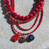 12MM Coral Beach Necklace