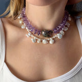 MIXED KESHI PEARL BEACH NECKLACE