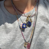 Lapis Rectangle Bubble Charm