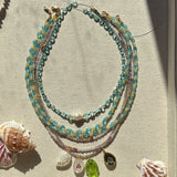 LUXE APATITE AND OPAL NECKLACE