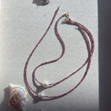 LIMITED EDITION- BAROQUE AND TOURMALINE NECKLACE