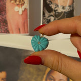 Turquoise Heart Charm