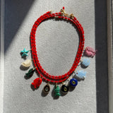 Delphi Coral Strand Necklace