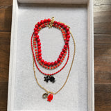 12MM Coral Beach Necklace
