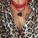 12MM Coral Beach Necklace