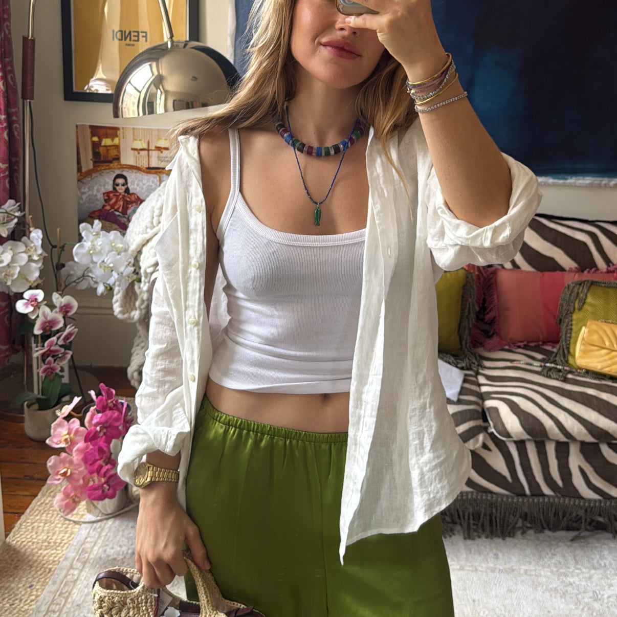 CABANA STRIPE NECKLACE