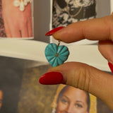 Turquoise Heart Charm