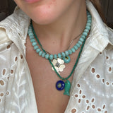 GREEN ONYX LAYERING NECKLACE
