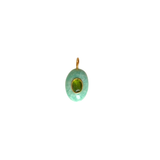 Bubble Pendant in Amazonite with Bezel