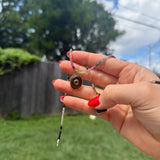 Tigers eye bubble Charm