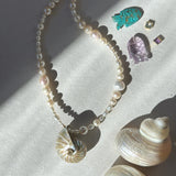 LIMITED EDITION - NAUTILUS BEACH PEARL NECKLACE