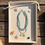 LUXE AMETHYST AND IOLITE BRIOLETTE NECKLACE