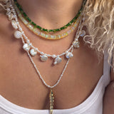 LUXE PERIDOT BRIOLETTE NECKLACE