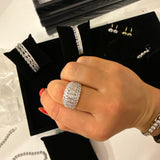 Dome ring with bezel