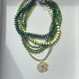 LUXE PERIDOT BRIOLETTE NECKLACE
