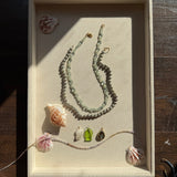 ELLE SEAFOAM COIN NECKLACE