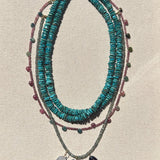 PINK TOURMALINE BRIOLETTE NECKLACE