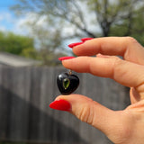 LIMITED EDITION - Black Onyx Heart Charm