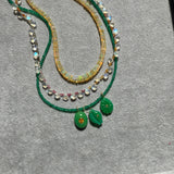 LUXE GREEN TRIO CHARM SET