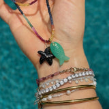 Luxe Black Onyx Starfish Charm
