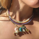 ULTRA FINE FACETED OPAL NECKLACE