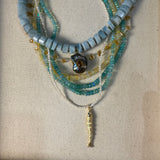 BLUE LUXE OPAL NECKLACE