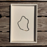 Fall Sage Green Pearl Strand Necklace