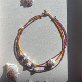 MELON PUNCH BAROQUE NECKLACE