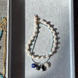 2.5 mm Aquamarine Layering Necklace