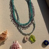 LUXE AMETHYST AND IOLITE BRIOLETTE NECKLACE