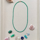 GREEN ONYX LAYERING NECKLACE